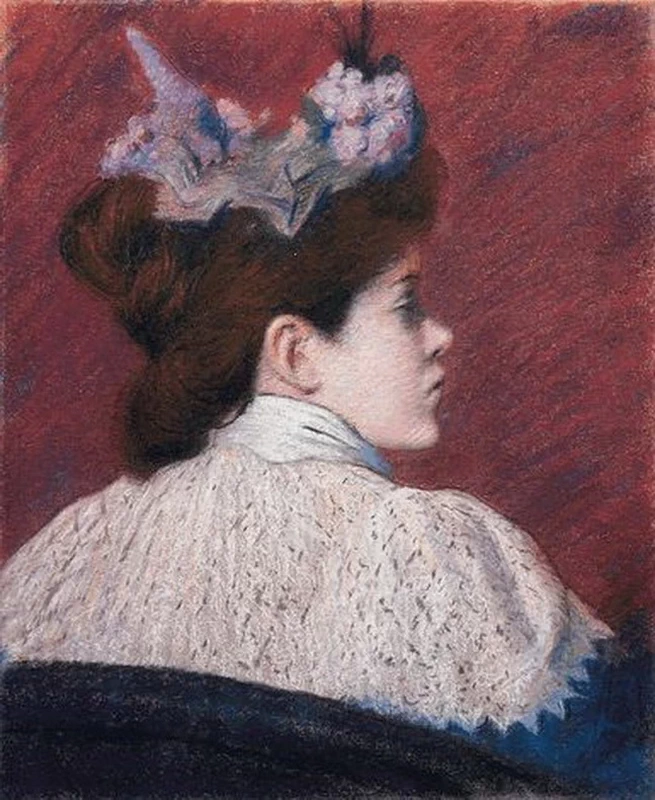 Testa di donna - v